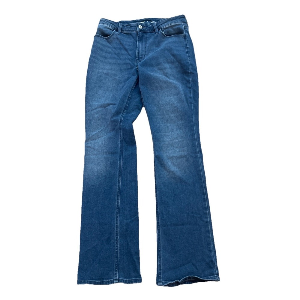 Old Navy Denim Jeans Mid Rise Wow Boot Cut Women's Size 8 Blue Med Wash